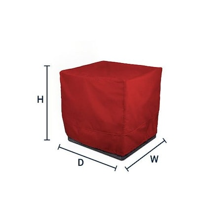 Eevelle Meridian Corner Sectional Chair Cover, Red, 34 in L x 34 in W x 30 in H MDSCSC-RED